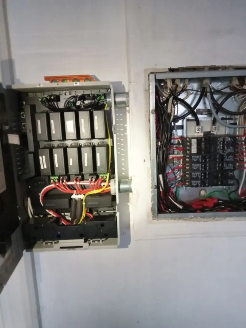 Electrical panel upgrade completed for Electrical Inspection in Napoleon